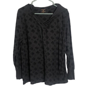 - North Crest Hoodie Long Sleeve Top Gray XL